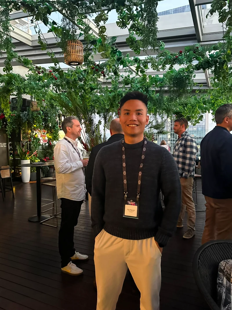 Huu Nguyen from CyberNIQ at the Pax8 SMB1001 Community Connect